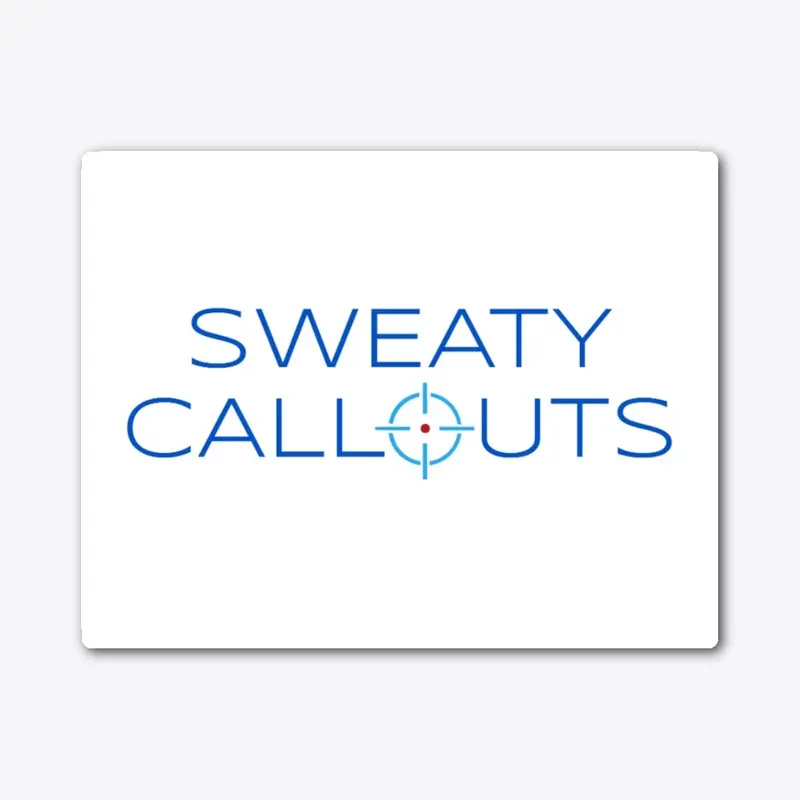 Sweaty Callouts Sticker